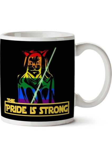 Star Wars Jedi Knight Cat The Pride Is Strong Iki Tarafı Baskılı Kupa Bardak