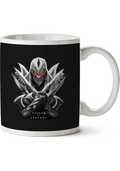Zed League Of Legends Iki Tarafı Baskılı Kupa Bardak