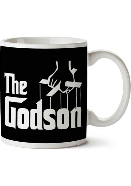The Godfather The Godson Iki Tarafı Baskılı Kupa Bardak