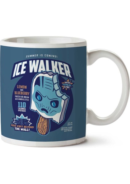 Ice Walker Game Of Thrones Iki Tarafı Baskılı Kupa Bardak