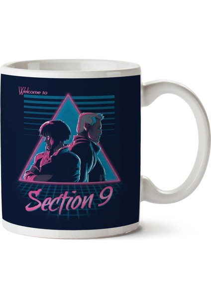 Public Security Section 9 Iki Tarafı Baskılı Kupa Bardak