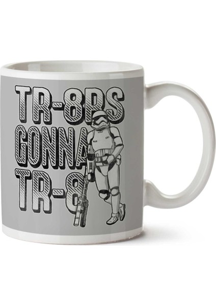 Tr 8rs Gonna Tr 8 Finn FN-2187 Star Wars The Force Awakens Iki Tarafı Baskılı Kupa Bardak