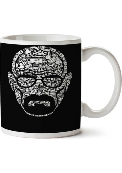 Breaking Bad Kuru Kafa Iki Tarafı Baskılı Kupa Bardak
