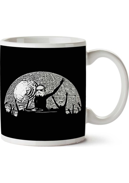 Party Like A Trooper Star Wars Iki Tarafı Baskılı Kupa Bardak