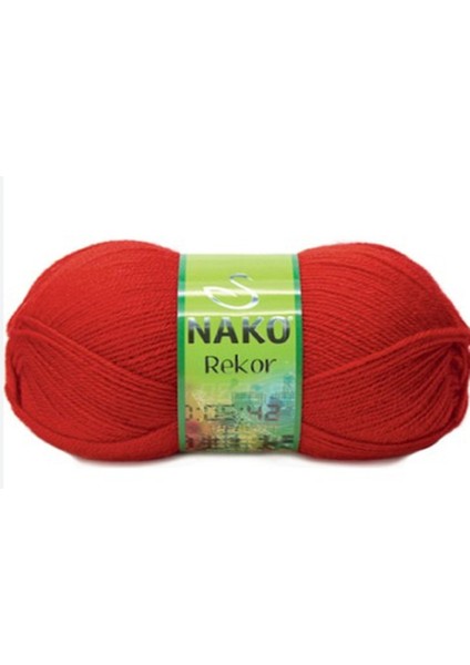 Rekor Kırmızı 5 Adet Color : 207