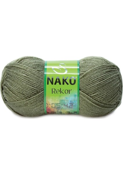 Rekor Askeri Yeşil 5 Adet Color : 268