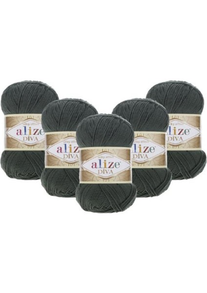 Diva Haki Yeşil 5 Adet Color : 131