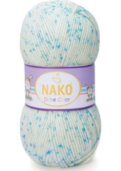 Bebe Color Mavi Noktalı 5 Adet Color : 31747
