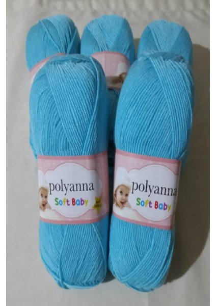 Polyana Soft Baby Mavi 5 Adet Colar : 137