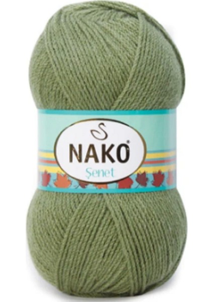 Şenet Askeri Yeşil 4 Adet Color : 268