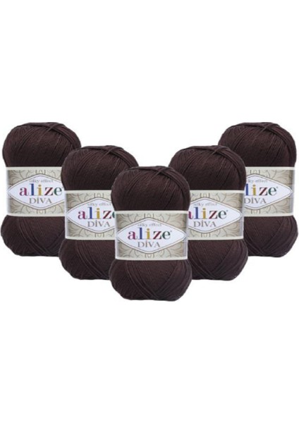 Diva Kahferengi 5 Adet Color : 26