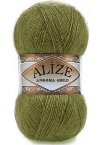 Angora Gold Zeytin Yeşili 5 Adet Colar : 758