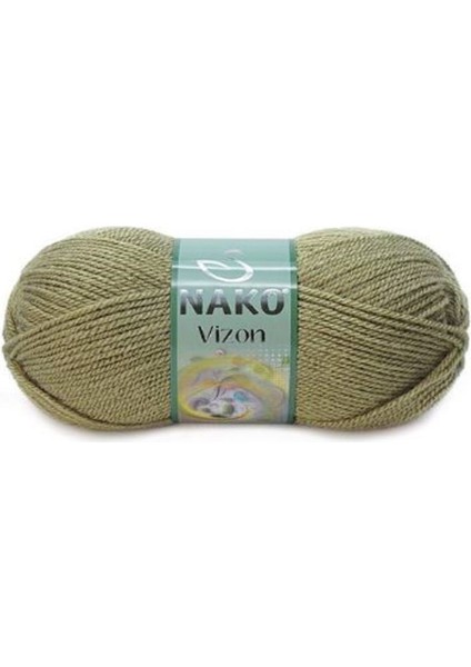 Vizon Askeri Yeşil 5 Adet Colar : 268