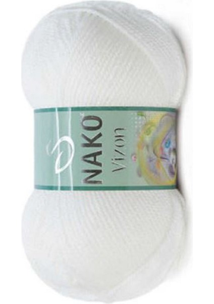 Vizon Beyaz 5 Adet Colar : 208