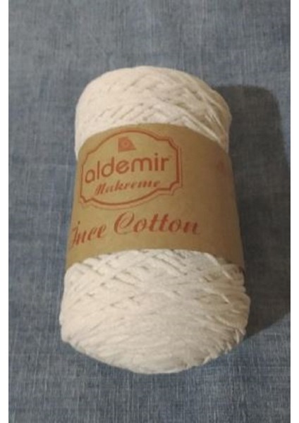 Makrume Ince Cotton Krem 1 Adet Colar : 090