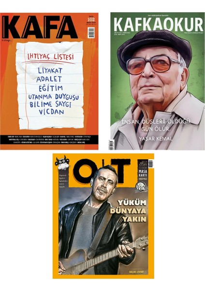 Kafa - Kafkaokur - Ot Dergi Yıllık Abonelik