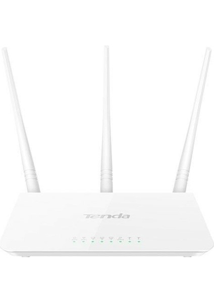 F3 4 Port Wifi Router 3 Antenli