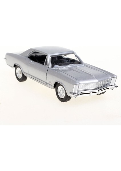 1:36 1965 Buick Riviera Ölçek -Gümüş