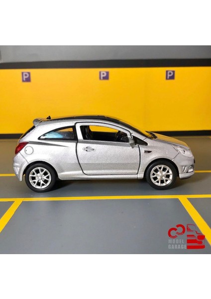 Opel Corsa Opc 1/36 Ölçek Çek Bırak Diecast Metal Model Oyuncak Araba