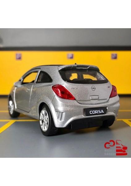 Opel Corsa Opc 1/36 Ölçek Çek Bırak Diecast Metal Model Oyuncak Araba