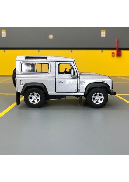 Land Rover Defender 1/36 Ölçek *c&c Model Garage* Çek Bırak Diecast Metal Model Oyuncak Araba