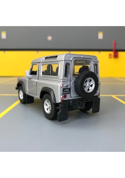 Land Rover Defender 1/36 Ölçek *c&c Model Garage* Çek Bırak Diecast Metal Model Oyuncak Araba