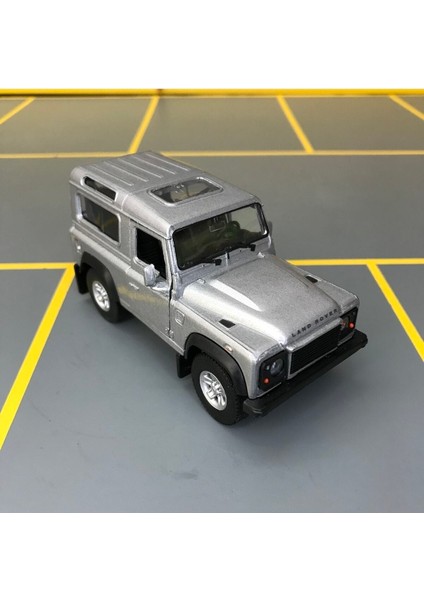 Land Rover Defender 1/36 Ölçek *c&c Model Garage* Çek Bırak Diecast Metal Model Oyuncak Araba