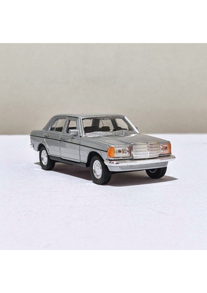 Benz E-Class 230E Klasik Koleksiyon Metal Araba 12CM Klasik Antika Gri