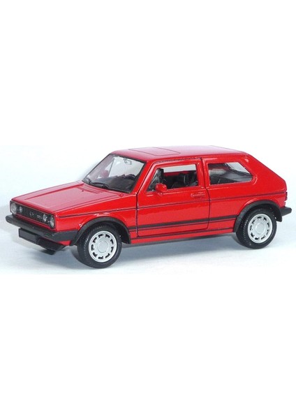 Volkswagen Golf Gti Mk1 Klasik Araba 1:34 Ölçek Model Açılış Kapıları Lisanslı Ürün Kırmızı modelleri