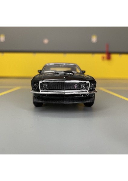Ford Mustang Boss 429 1969 1/36 Ölçek Diecast Metal Model Araba Oyuncak Araba fiyatları