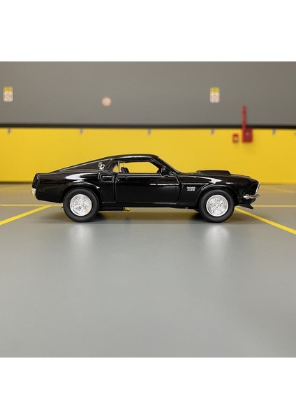 Ford Mustang Boss 429 1969 1/36 Ölçek Diecast Metal Model Araba Oyuncak Araba modelleri