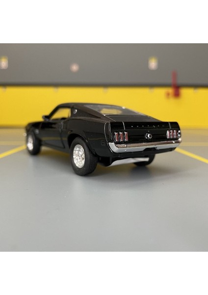 Ford Mustang Boss 429 1969 1/36 Ölçek Diecast Metal Model Araba Oyuncak Araba indirimleri