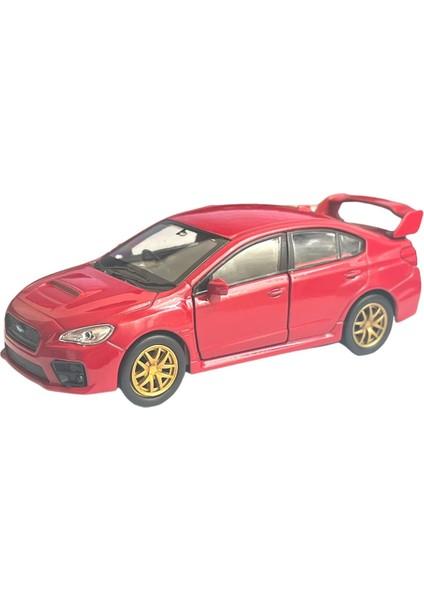 Subaru Impreza Wrx Sti 1:36 Ölçek Welly Marka 3 Adet Mega Set