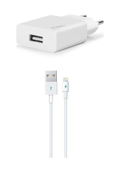 T.tec Şarj 2SCS20LB 2.1A Iphone 1mt Set
