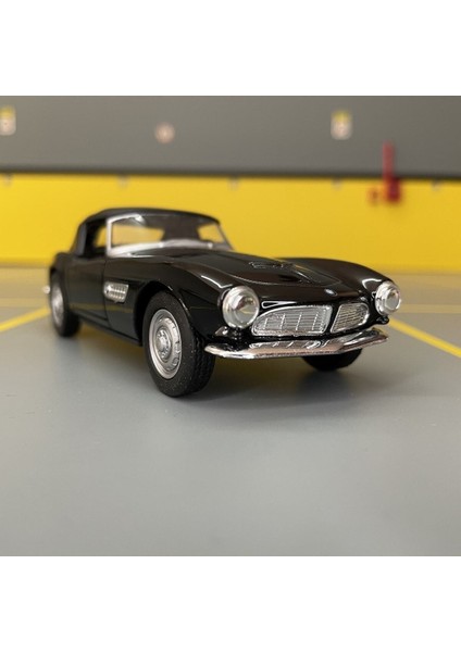Bmw 507 1956 1/36 Ölçek Çek Bırak Diecast Metal Model Oyuncak Araba