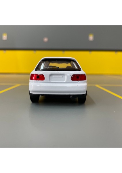 Honda Civic Eg6 1/36 Ölçek Diecast Metal Model Araba Oyunca Araba fırsatları