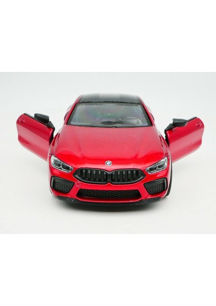 Bmw M8 Diecast Metal Çek Bırak Araba 1:34 Ölçek Kırmızı indirimleri