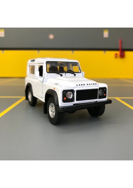 Land Rover Defender 1/36 Ölçek *c&c Model Garage* Çek Bırak Diecast Metal Model Oyuncak Araba