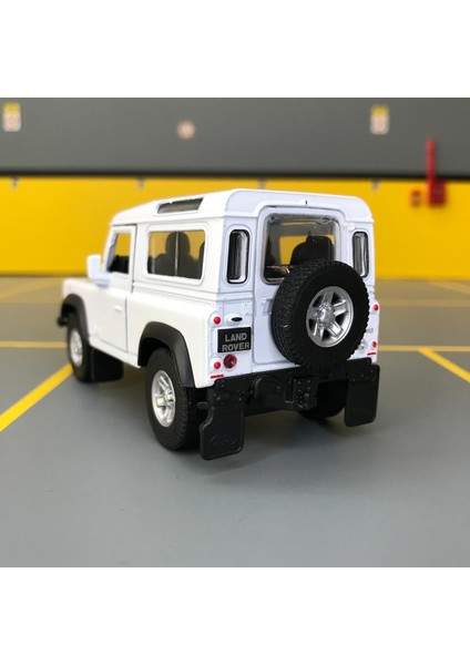 Land Rover Defender 1/36 Ölçek *c&c Model Garage* Çek Bırak Diecast Metal Model Oyuncak Araba