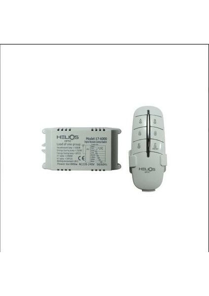 Helios Avize Kumandası 6X1000 W