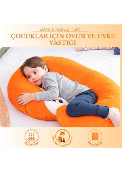 Lüks Çocuk Oyun ve Uyku Yastığı ( 50X100CM)