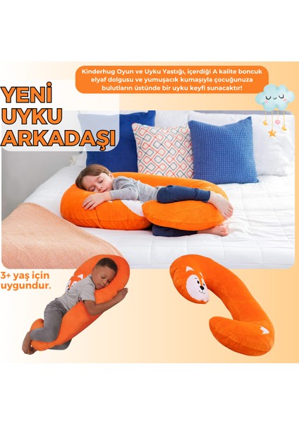 Lüks Çocuk Oyun ve Uyku Yastığı ( 50X100CM)