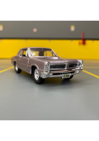 Pontiac Gto 1965 1/36 Ölçek Çek Bırak Diecast Metal Model Oyuncak Araba