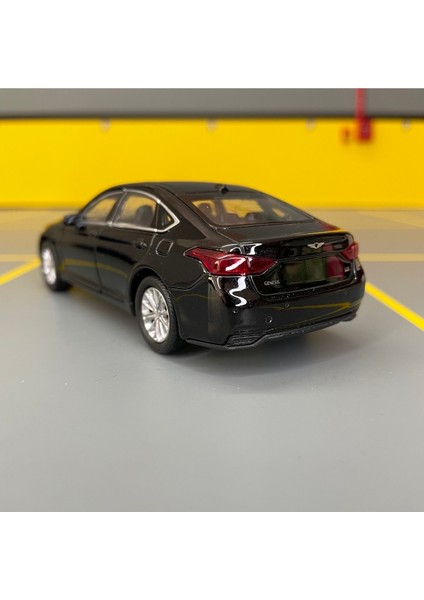 Hyundai Genesis G80 1/36 Ölçek *c&c Model Garage* Çek Bırak Diecast Metal Model Oyuncak Araba indirimleri