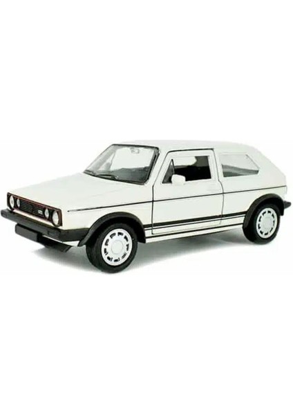Volkswagen Golf Gti Mk1 Klasik Araba 1:34 Ölçek Model Açılış Kapıları Lisanslı Ürün Beyaz