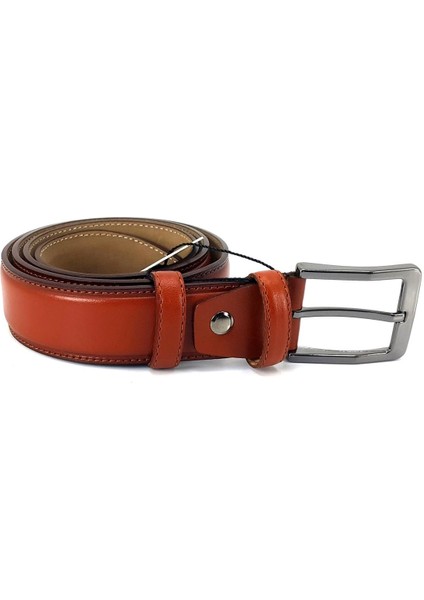 Saraç 1101 24K Erkek Klasik Dikişli Kemer Taba fiyatları