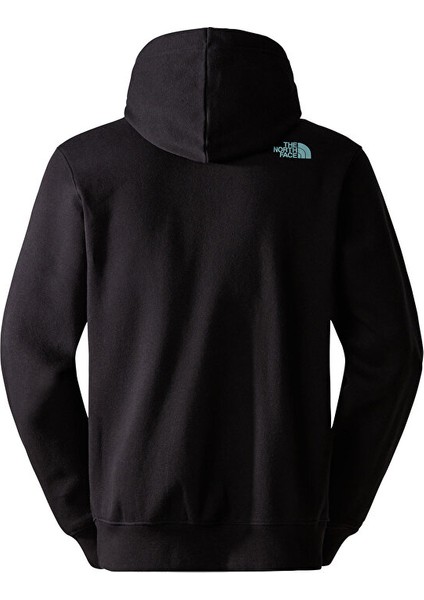 The North Face M Brand Proud Erkek Outdoor Sweatshirts NF0A8121OBT1 Siyah