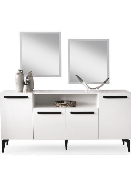 Modern Mercan Mdf Aynasız Konsol 160X43X84CM