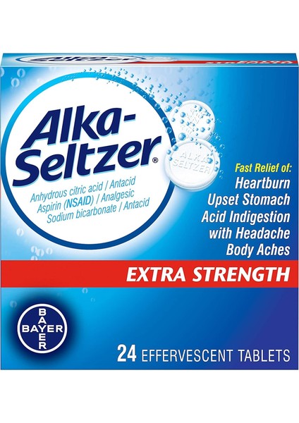 Alka Seltzer Extra Strength 24 Tablet