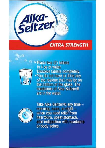 Alka Seltzer Extra Strength 24 Tablet